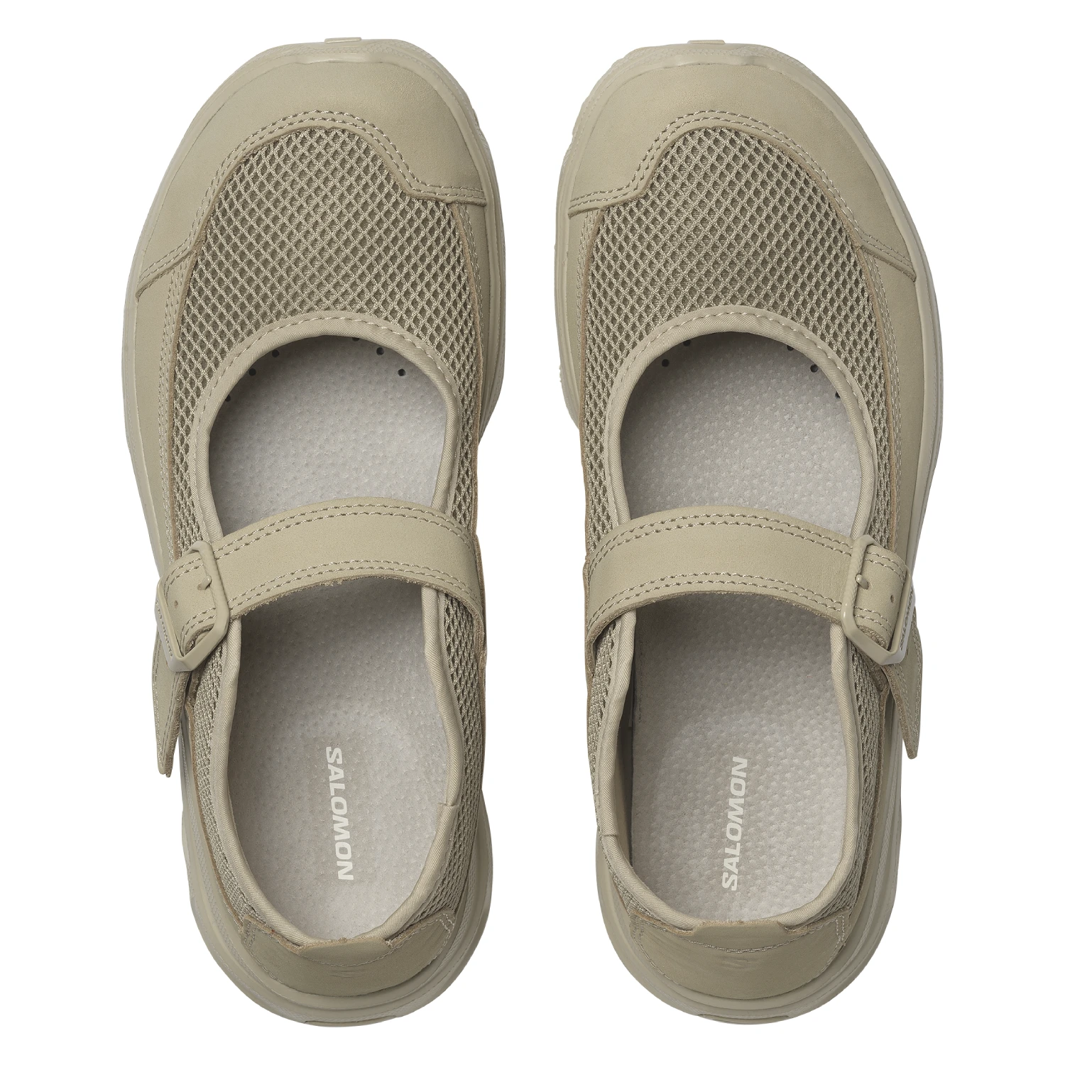 Salomon RX Marie-Jeanne Eucalyptus top view in a white background