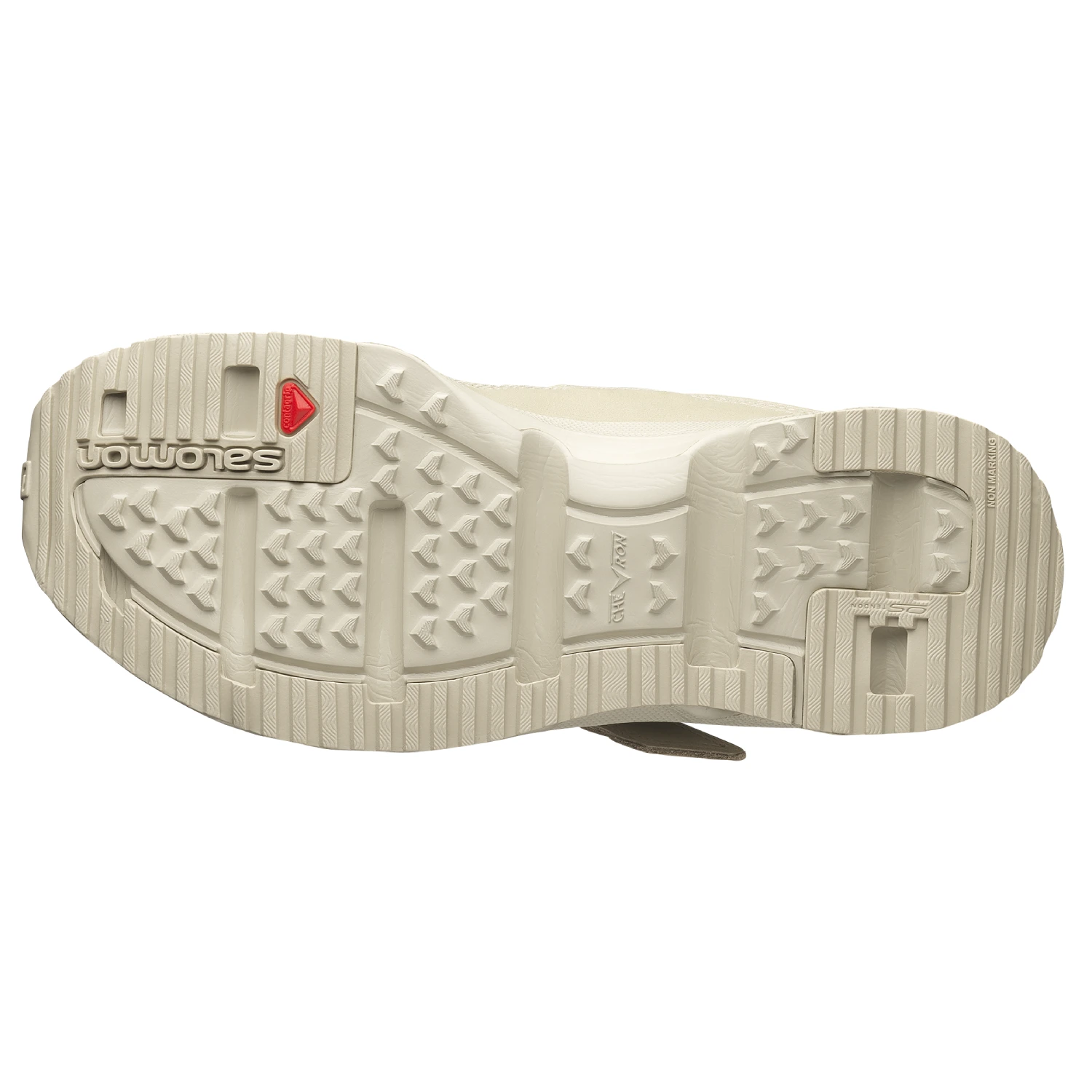 Salomon RX Marie-Jeanne Eucalyptus bottom view in a white background