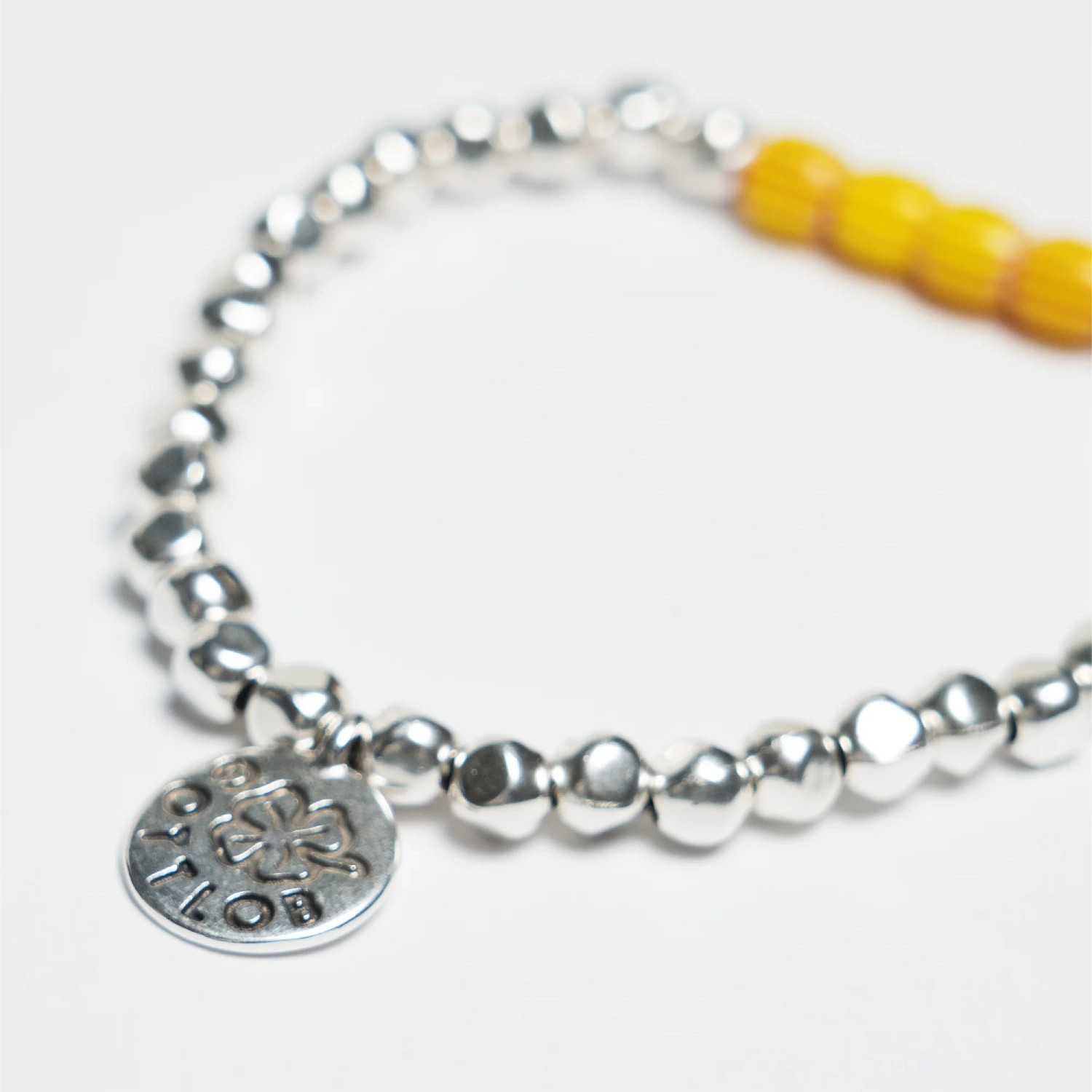 Gottlob Edition No.2 Bracelet Orange/Dark Red detail
