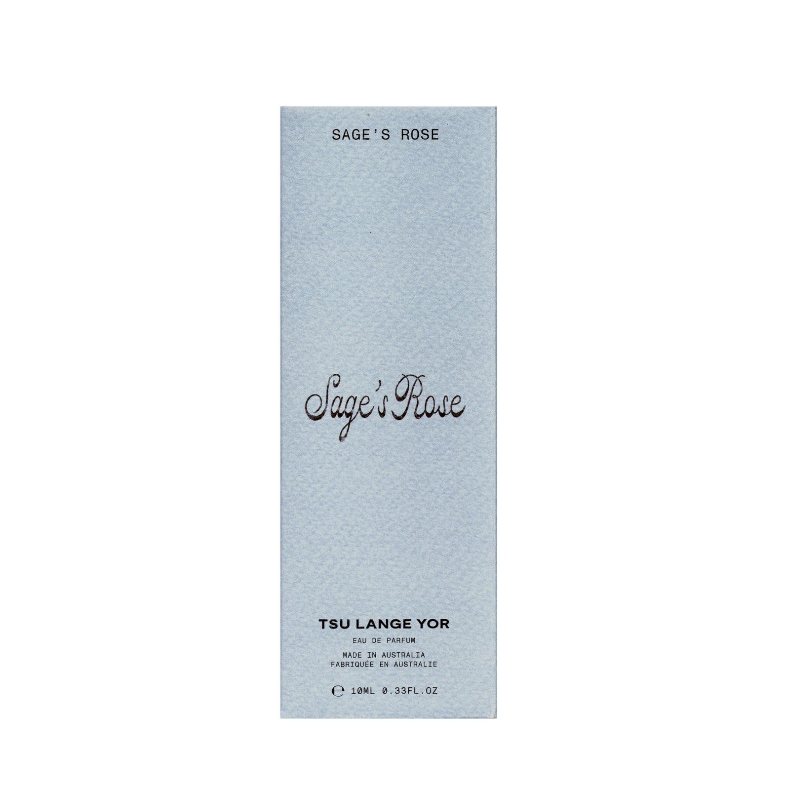 TLY Sages Rose 10ml packaging