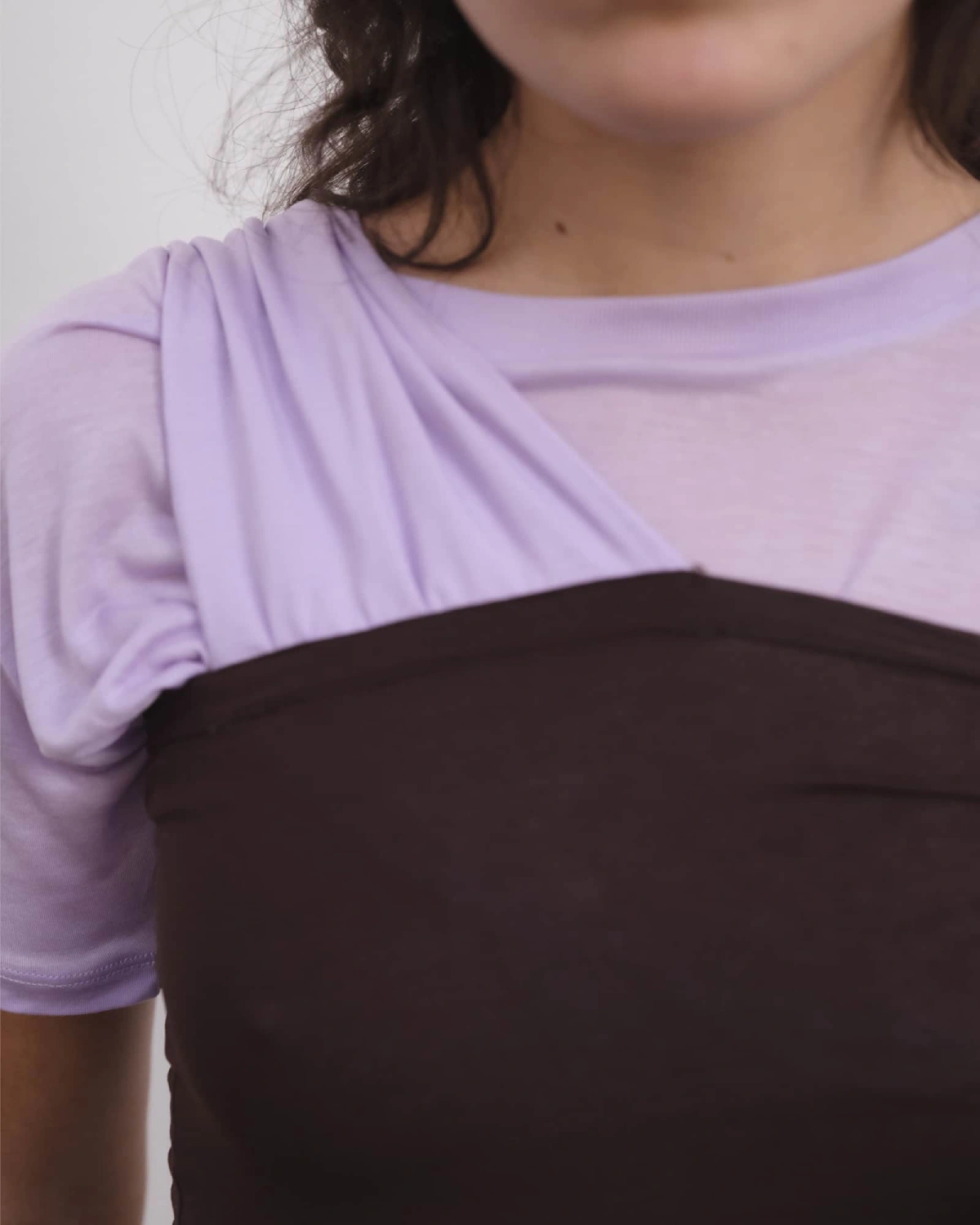 Baserange Geo Tank Tactile/One Purple detail on model