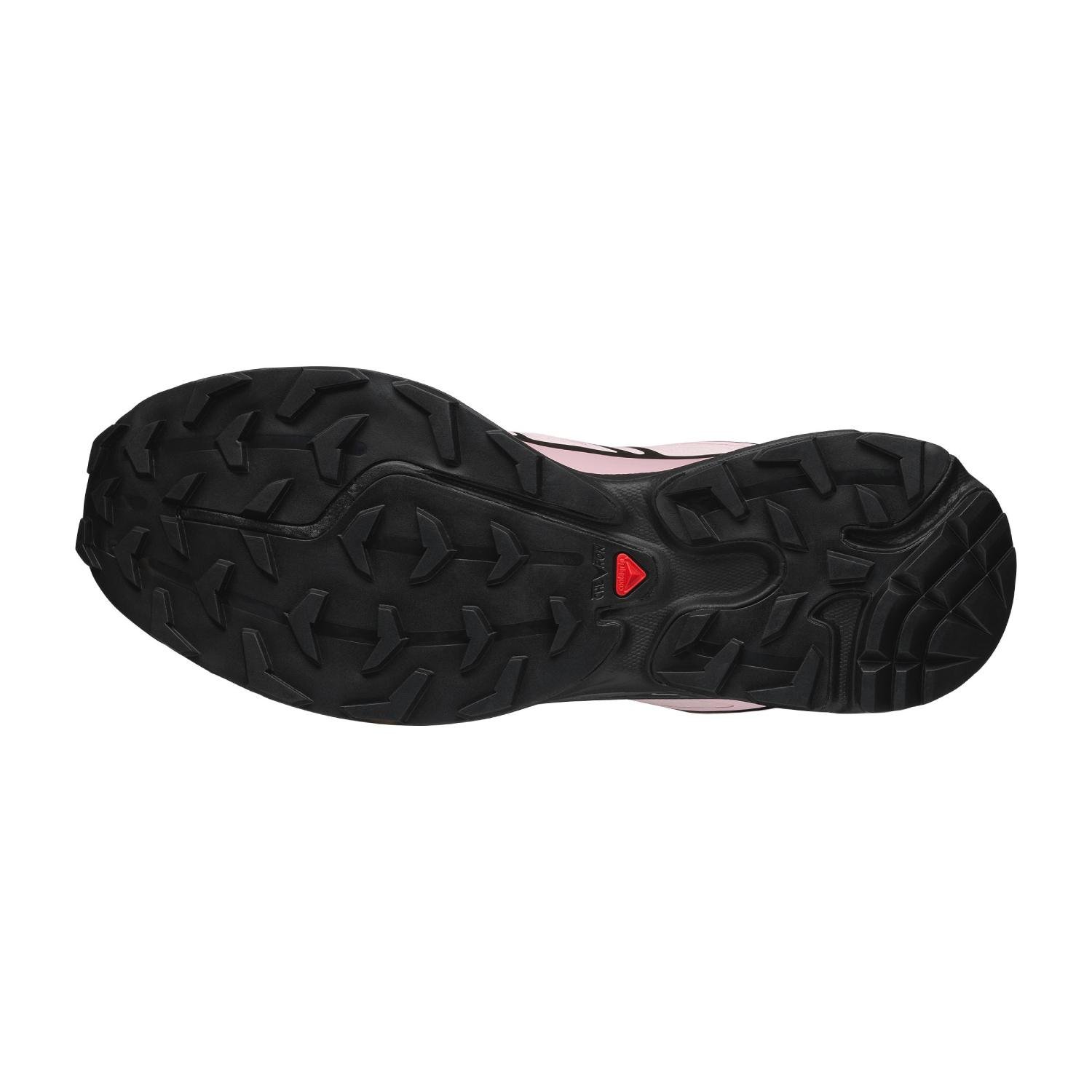 Salomon XT-6 GTX Black/Icy Pink/Dawn Pink Bottom View