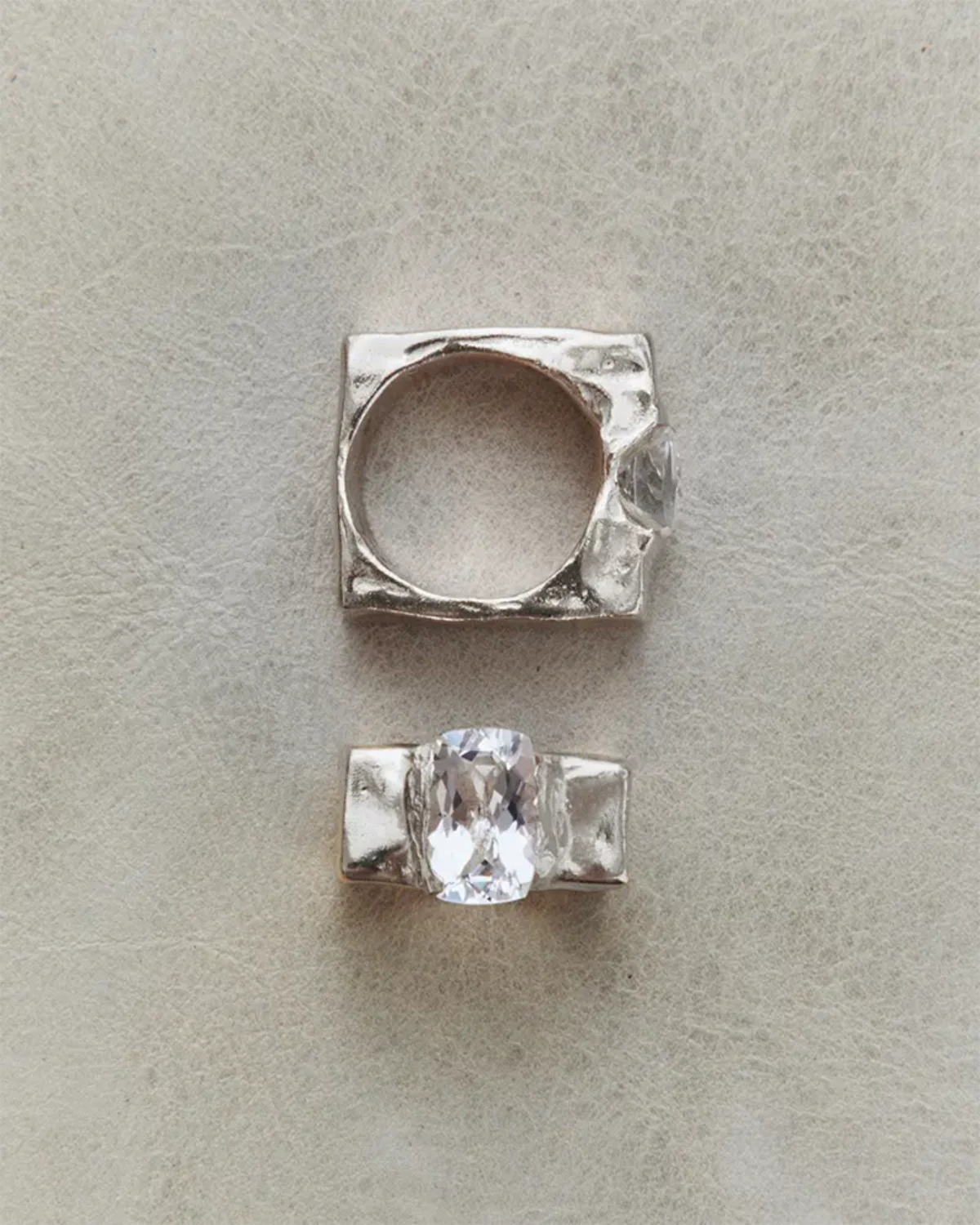 Simuero Jara Ring Silver detail