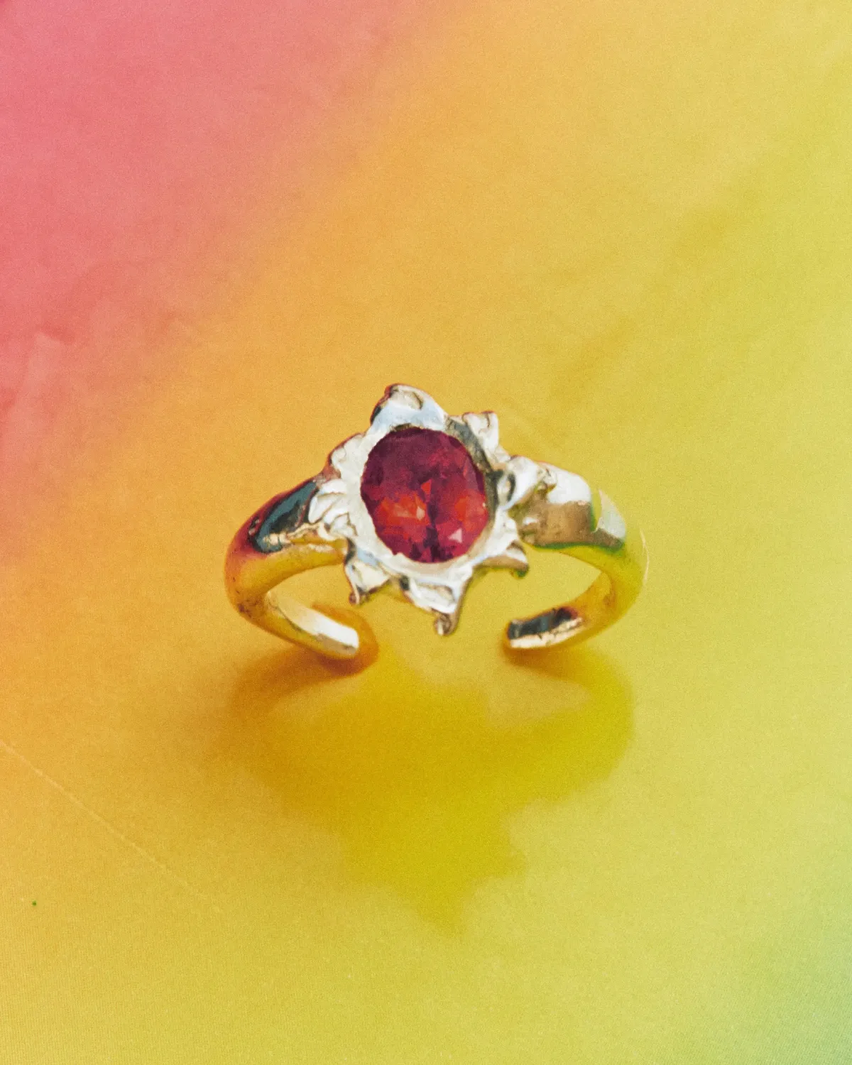 Simuero Soleil Toe Ring Silver detail